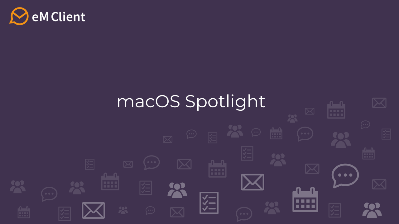 Spotlight search support