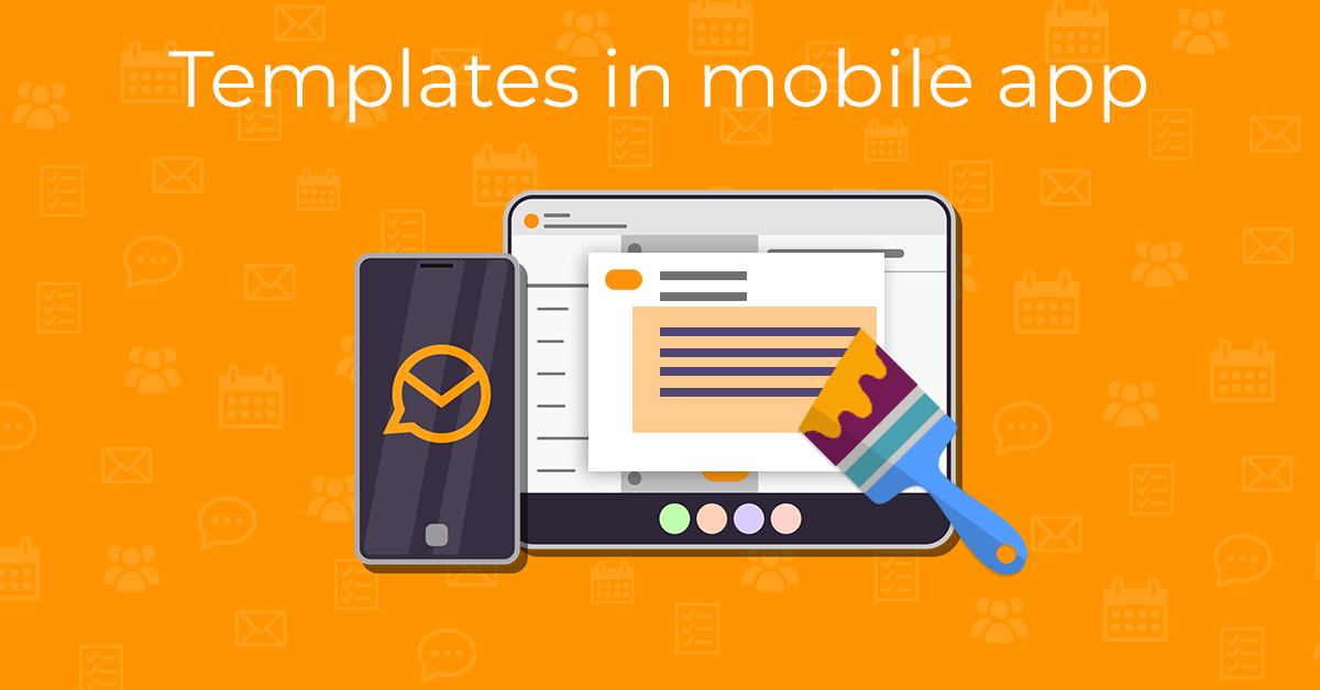 How to create and import mail templates with the eM Client mobile app